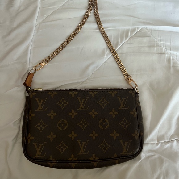 Louis Vuitton Mini Pochette Monogram Clutch - Picture 9 of 14